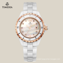 Leisure Ceramic Quartz Watch with Mother of Pearl Dial 71072